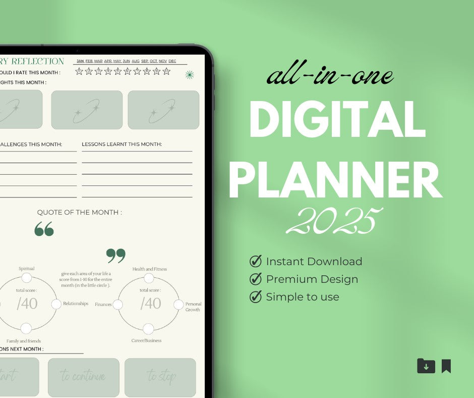 ADHD planner - InnerBalncePlanner